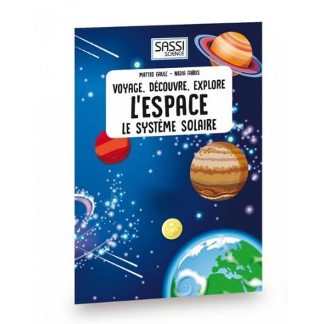 Coffret livre et puzzle espace - Sassi