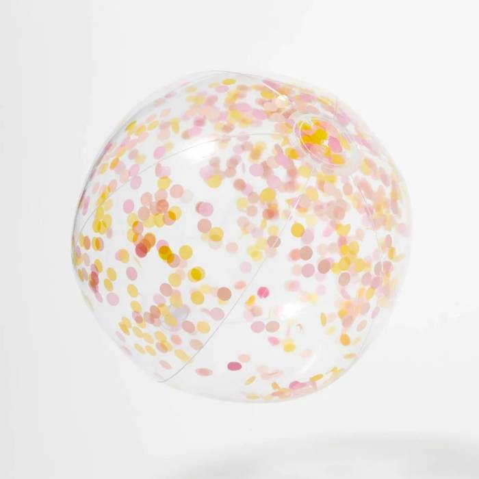 Ballon de plage 3D Confetti